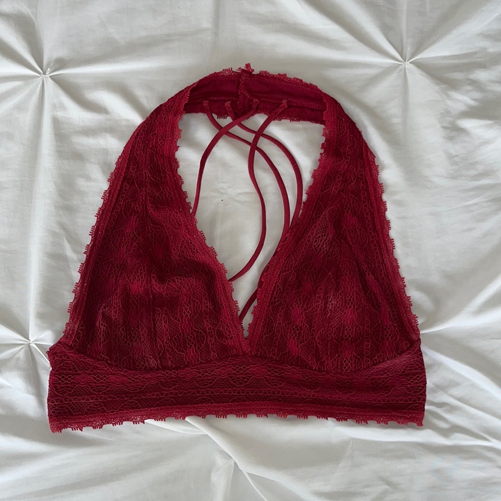 Burgundy Bralette